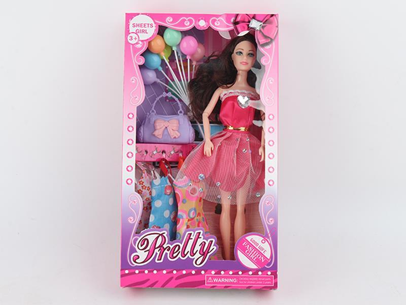 11.5 Inch Solide Body Movable Joint Doll Balloon Bag