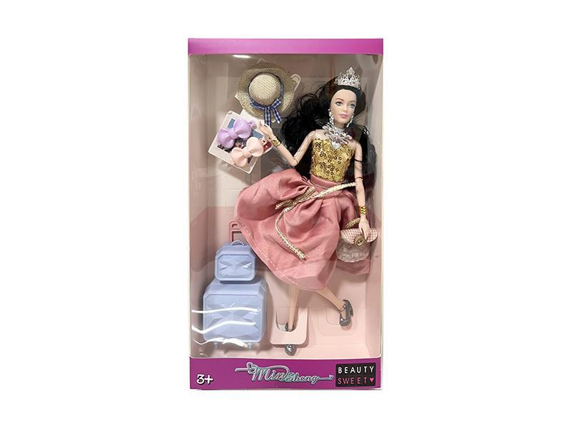 11 Inch 11-Joint Fashion Doll Set