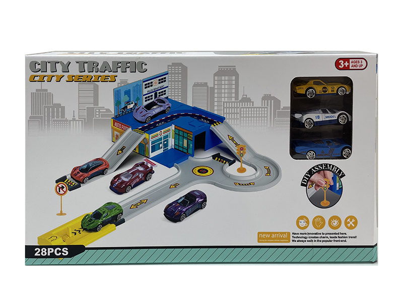 City Traffic City Series Rail Car Toy