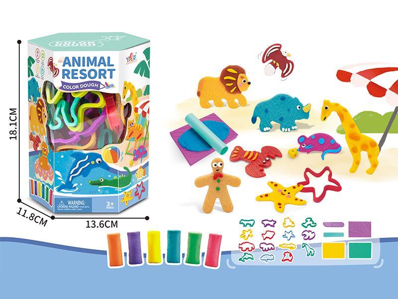 Zoo Colored Mud