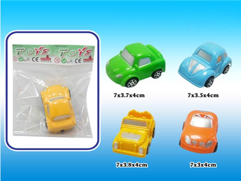 Pull Back Simulated Car