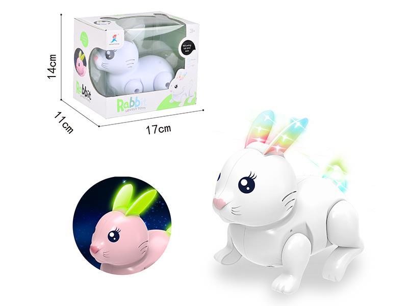 B/O Cute Rabbit With Music And Light