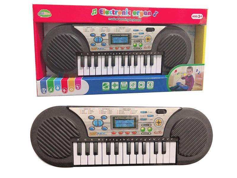 25 Keys Electronic Organ Without Microphone