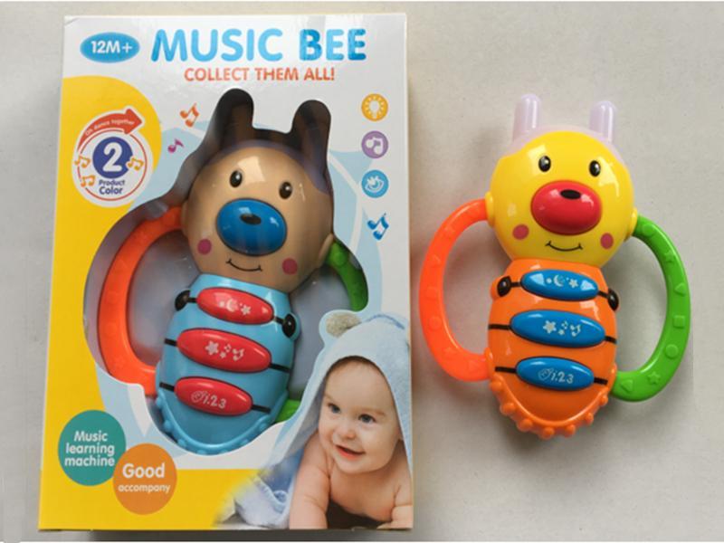 Bee With Light And Music