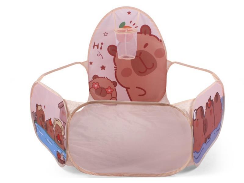 Kapibala Basketball Pool With Shooting, Foldable Children'S Play Cabin With Shooting