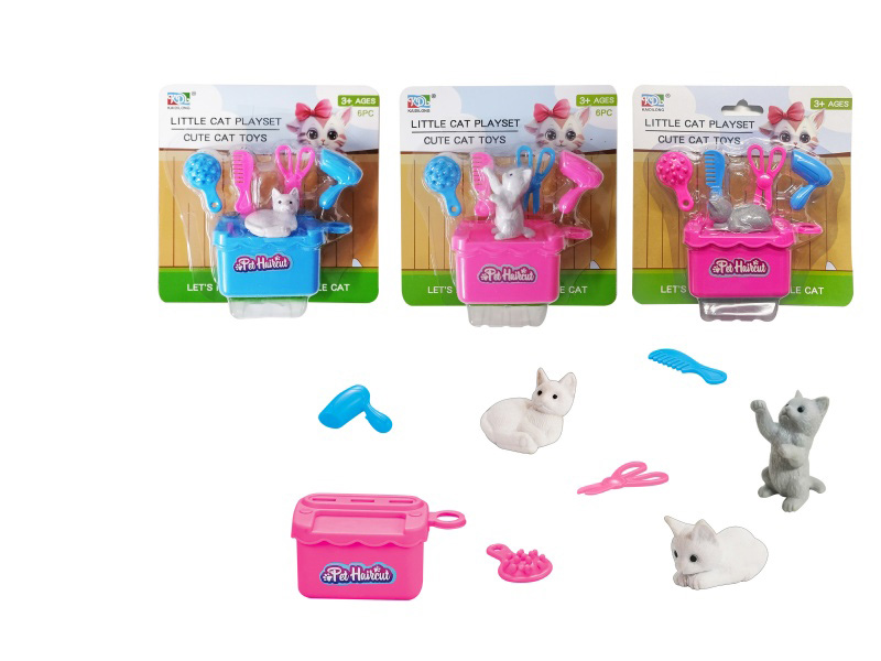 Mini Haircut Cat Set