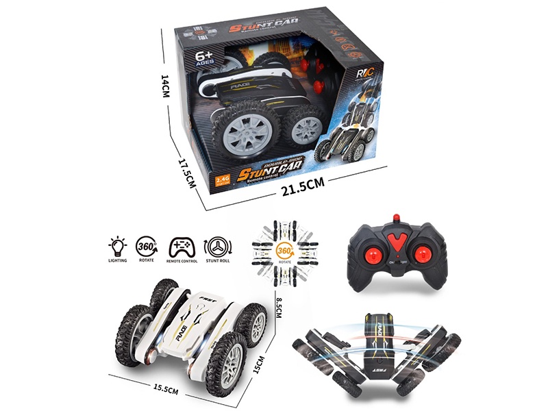 2.4G Remote Control Stunt Car