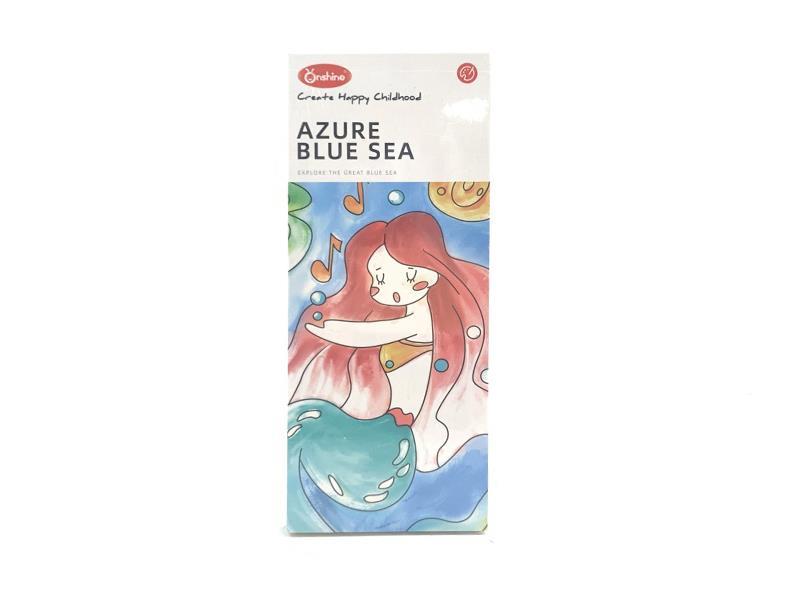 Watercolor Painting - Azure Bule Sea