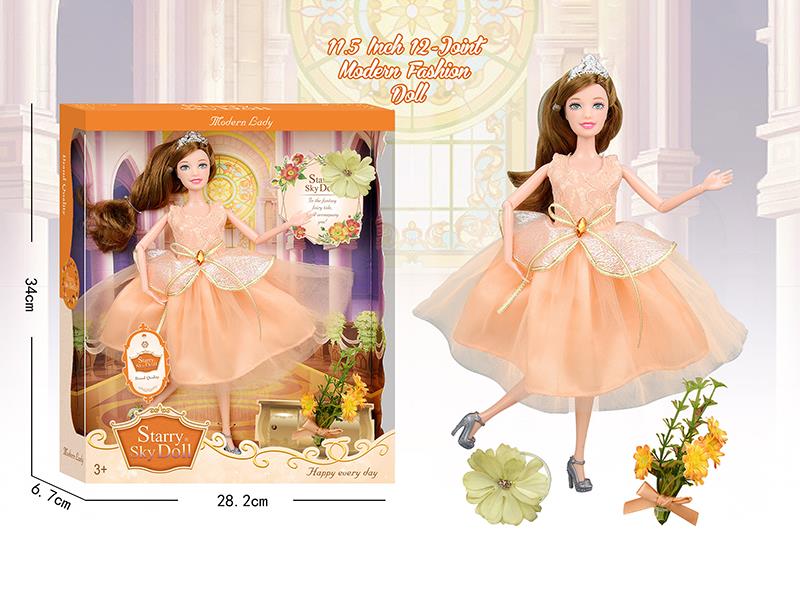 11.5 Inch 12-Joint Fashion Doll