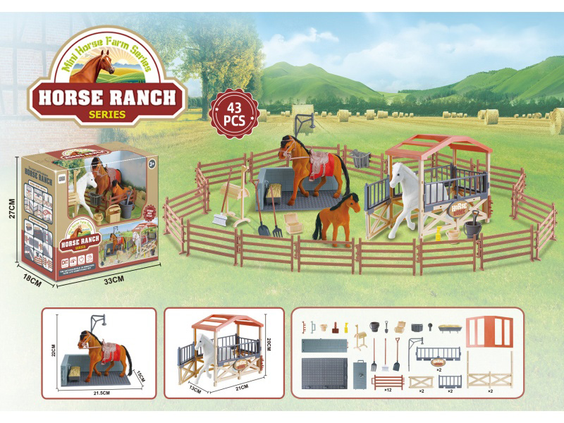 The Scene Of A Flocking Stable