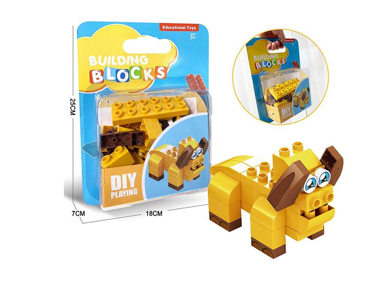 Cattle Large Particle Building Blocks 28PCS