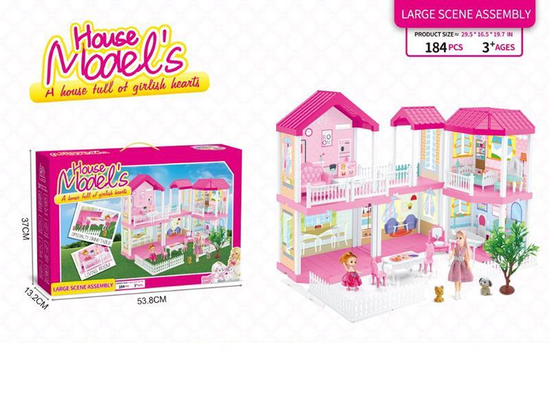 DIY Assembly Villa 184pcs
