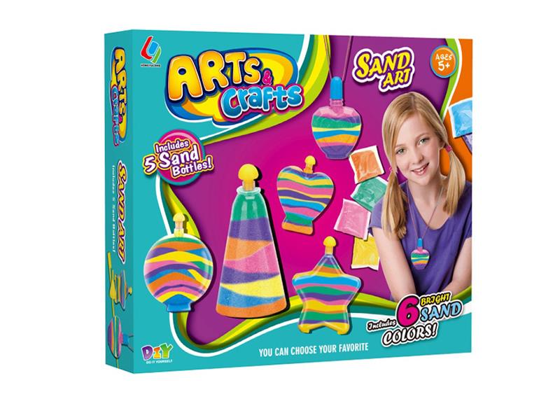 Creative Kids DIY Sand Art(5 Sand Bottles)