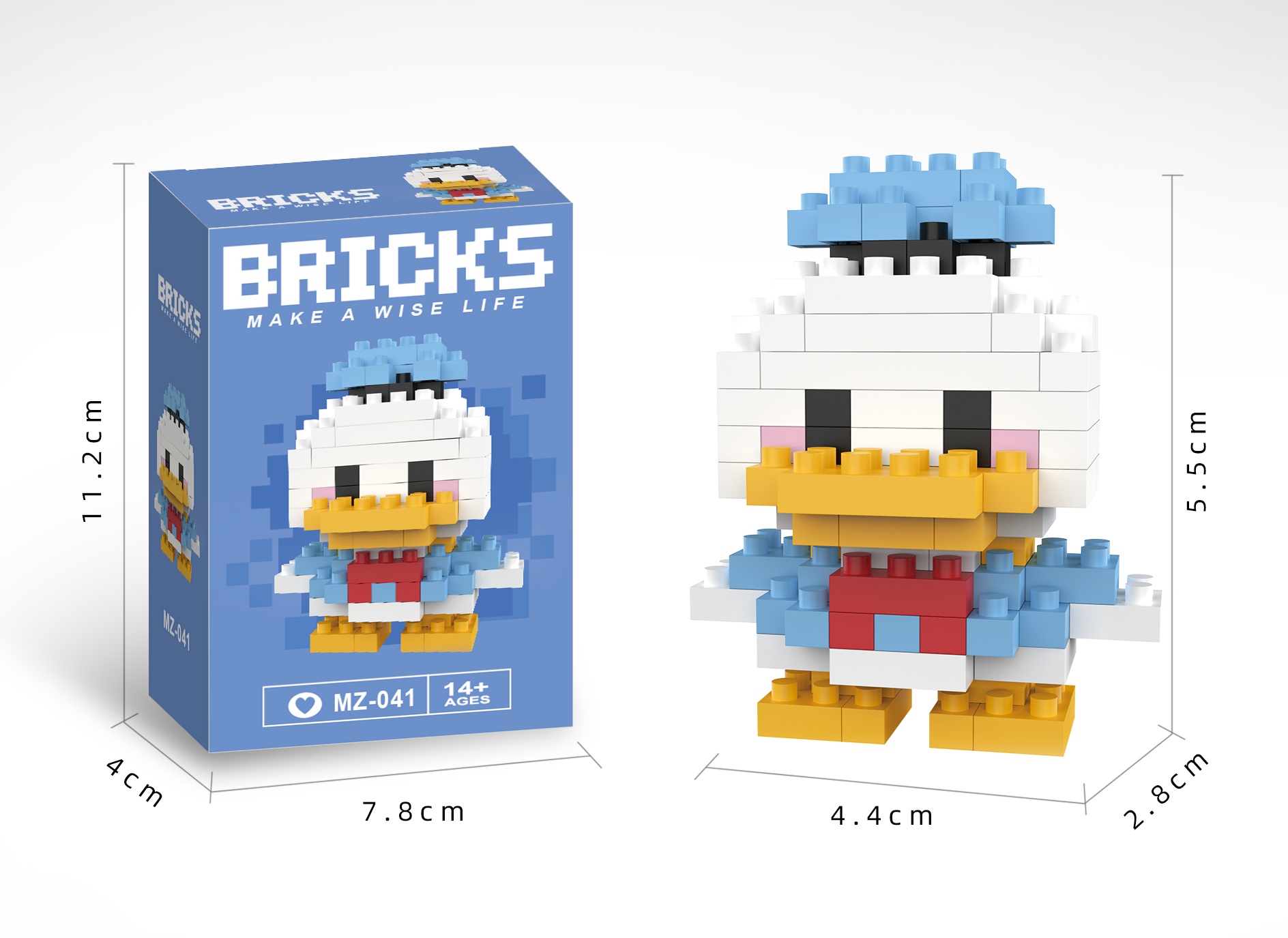 Building Blocks: 98 PCS Of Small Figurines