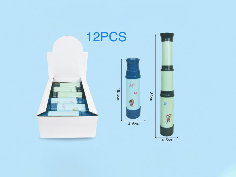 Three-Section Single-Tube Telescopic Telescope