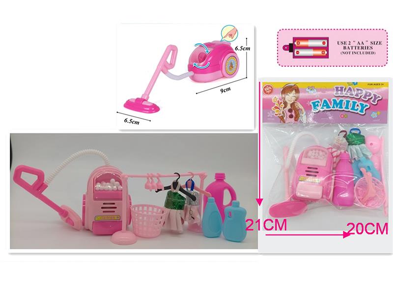 Vacuum Cleaner Laundry Combination