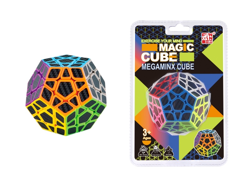 Carbon Fiber Version Megaminx Cube