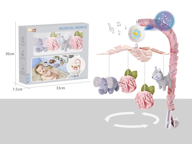 Light Projection Bedside Bell With Remote Controller