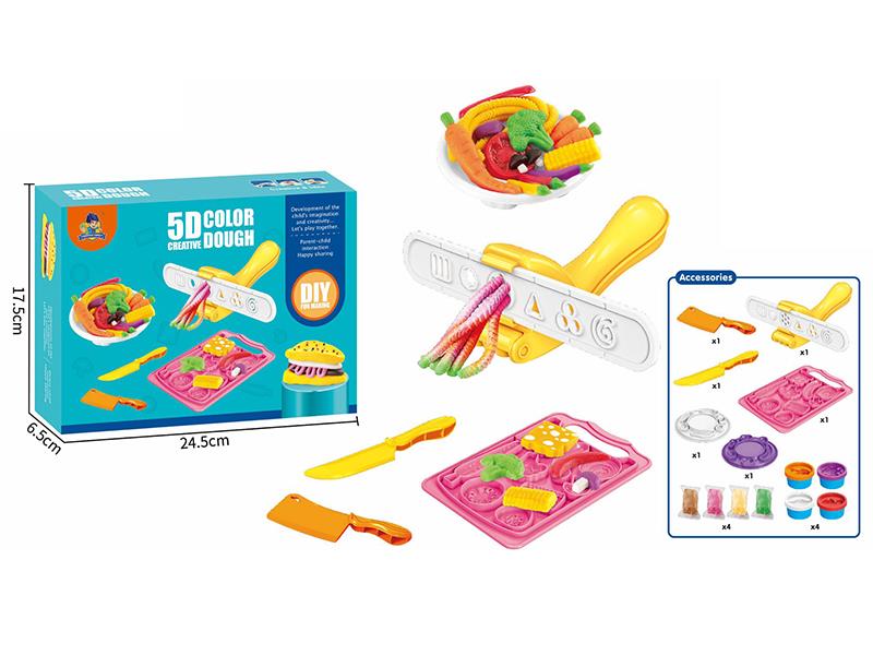 Kitchen Tools Color Dough Set