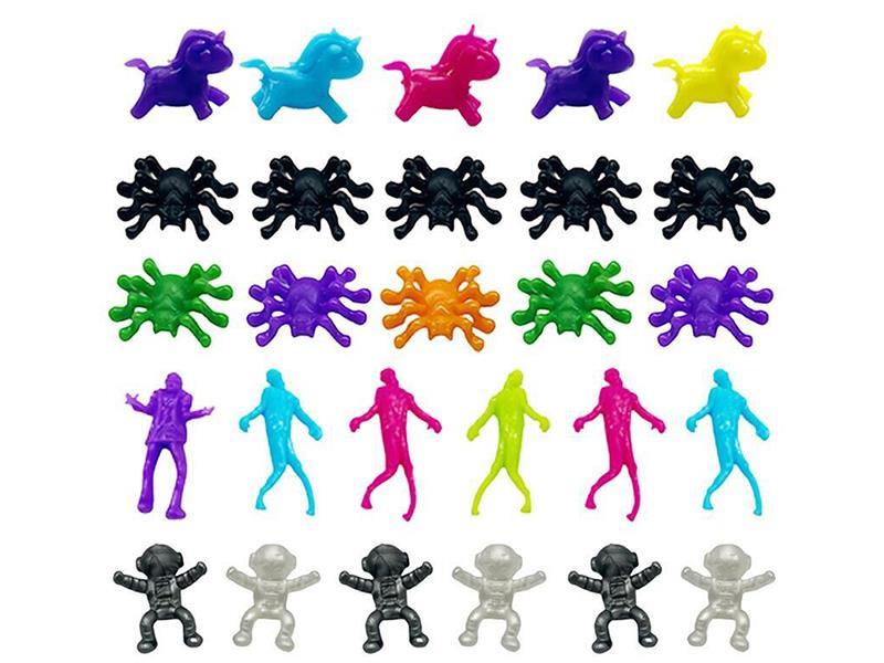 TPR Wall Crawler Spider Unicorn Decompression Toy