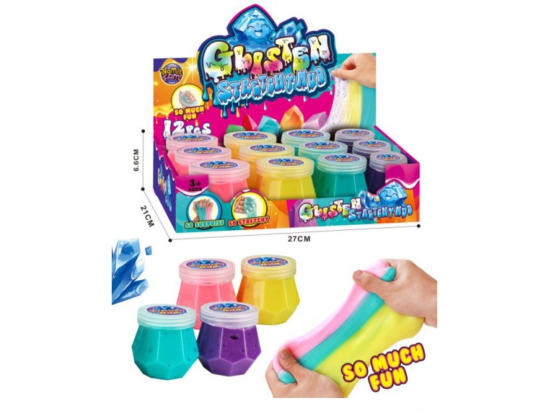 Diamond Bottle Puffs, 12Pcs/ Box