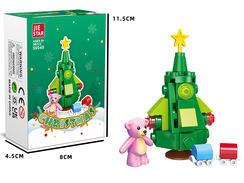 Christmas Small Building Blocks 36pcs