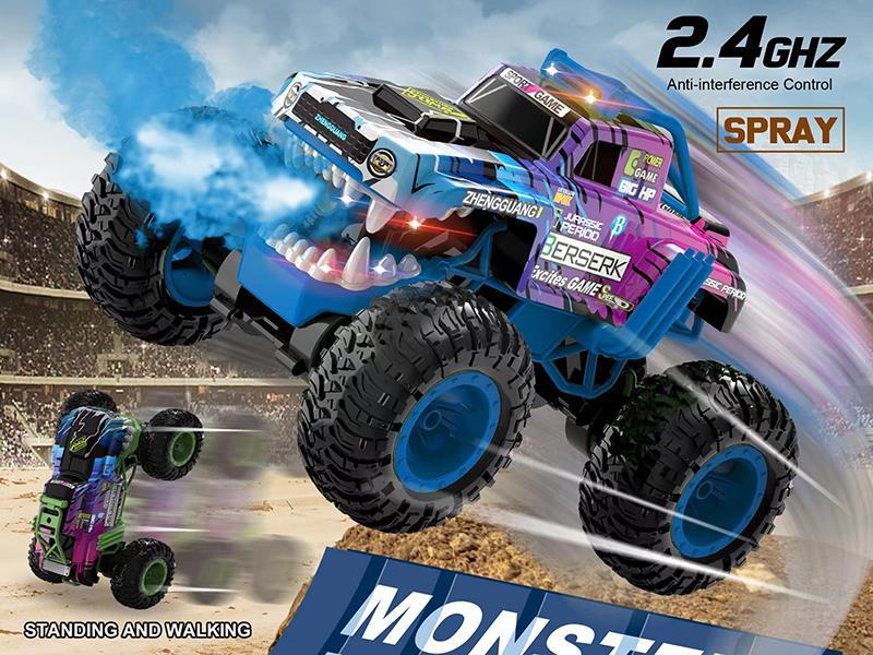 1:14 8-Channel Remote Control High-Speed Stunt Car