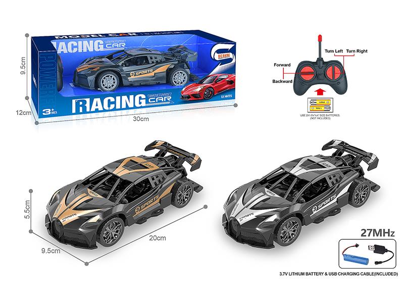 27Mhz 1:18 4-Channel Remote Control Bugatti Racing Car(Included Batteries)