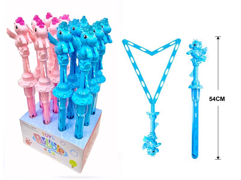 Unicorn Western Sword Bubble Stick 12PCS