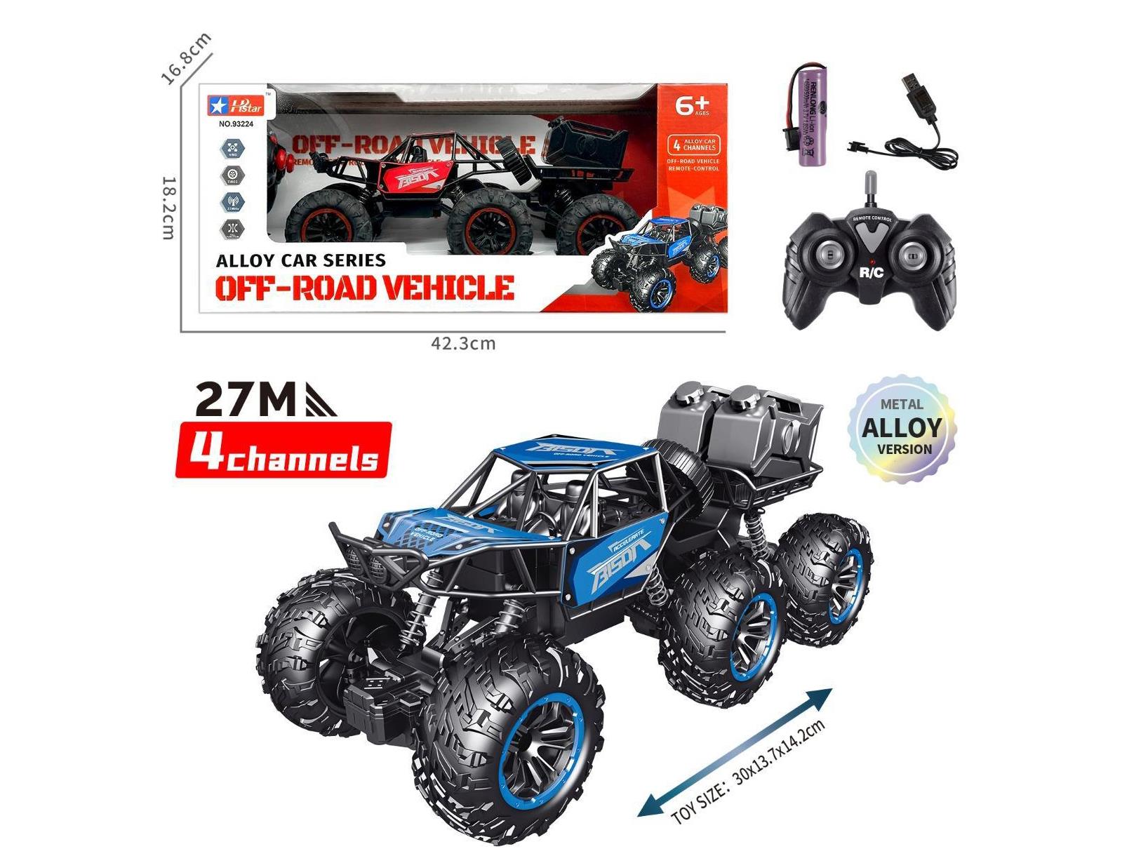 4-Way Off-Road Climbing Remote Control Vehicle