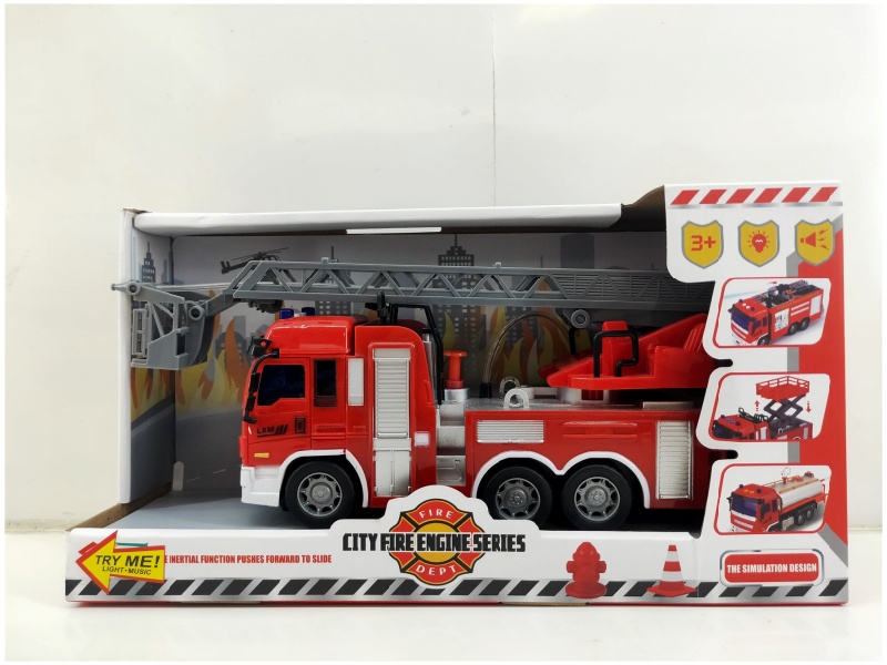 Friction Fire Engine (With Lights And Music)