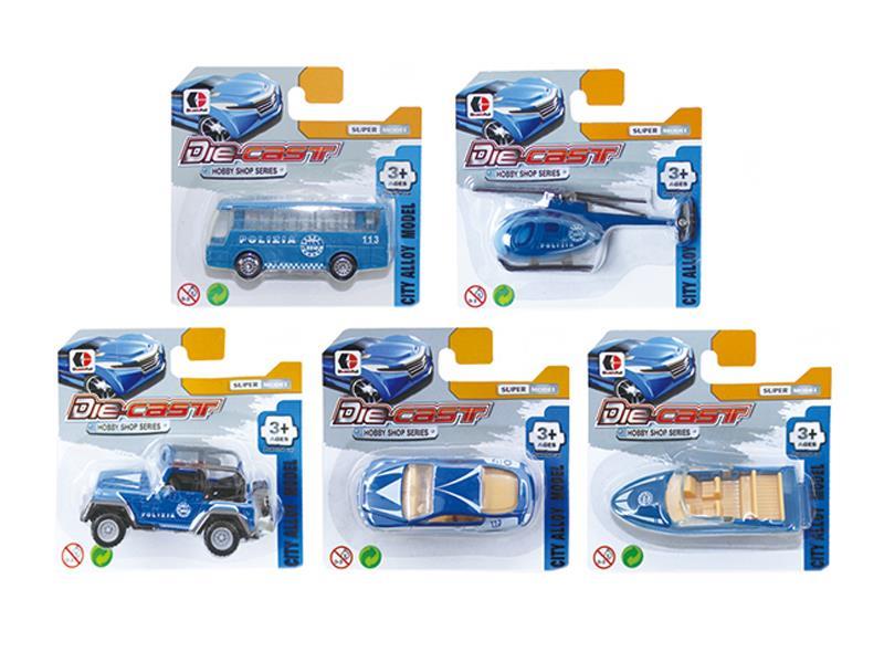 1:72 Slide Police Car Series