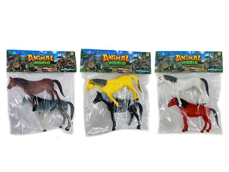 2pcs 8-Inch Horses(Hollow)