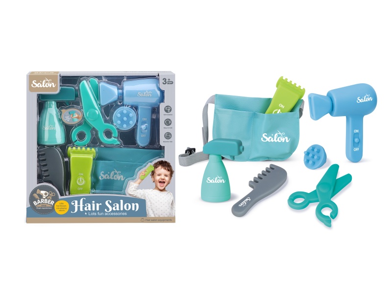 Soft Rubber Playhouse Boy Haircut Set