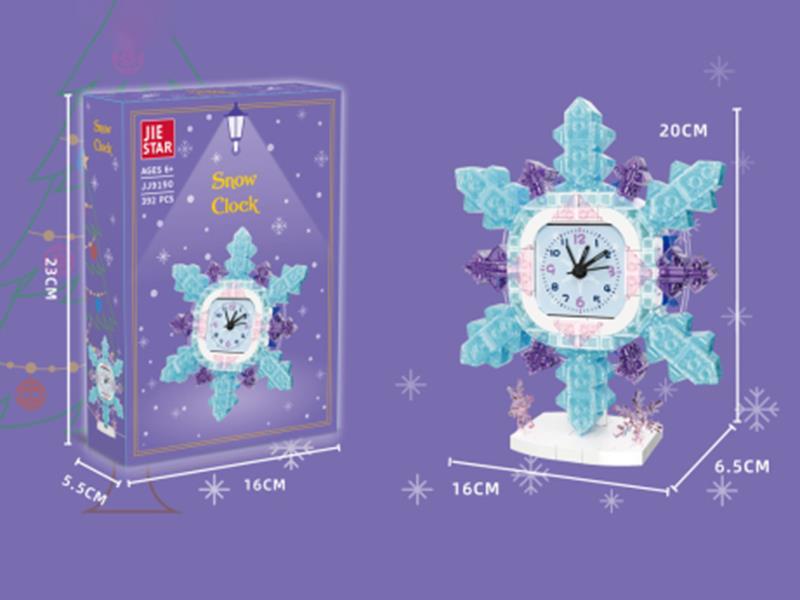 Snow Clock Building Blocks 392pcs