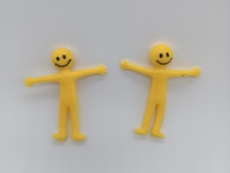 Yellow Little Figure Decompression Toy
