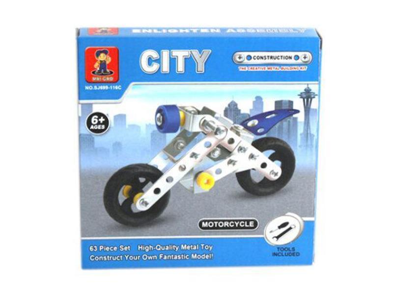 DIY Assembly Metal Motorcycle