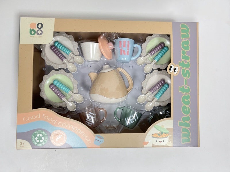 Wheat Straw Tea Sets