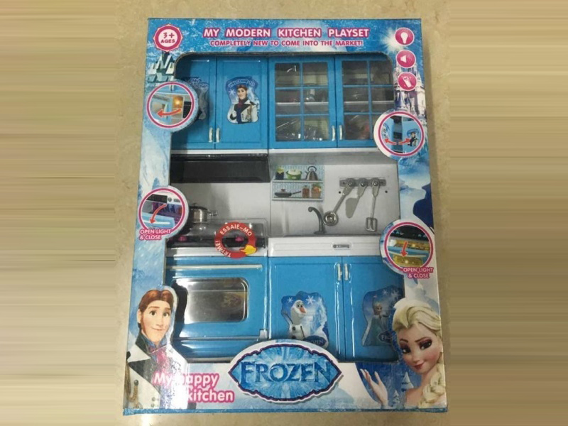 Ice Princess Kitchen Series (Lighting And Music With 3 Ag13 Electronic Chips)