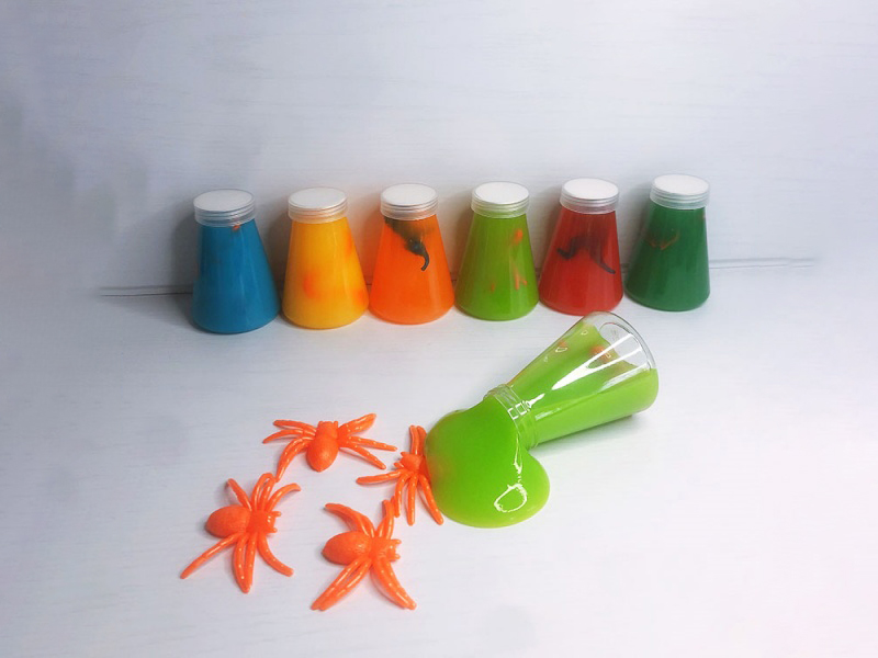 Conical Flask Tpr Animal Spider Slime Sand Skin Mud