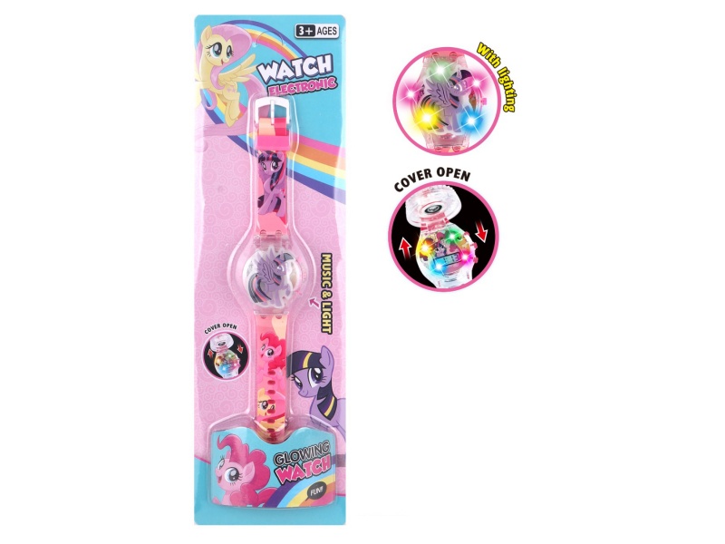Pony Flip Light Music Watch
