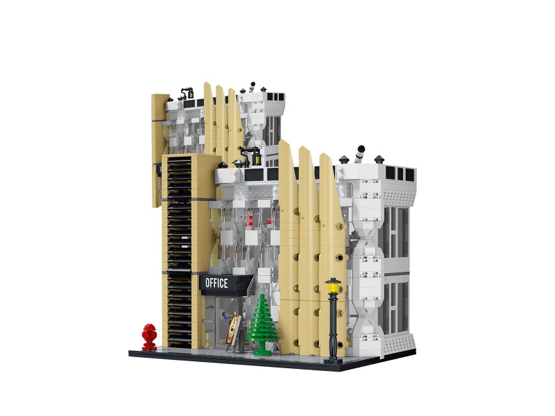 City Office Building Building Blocks 1499 Pieces