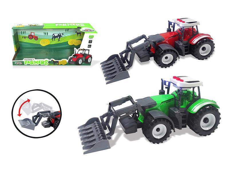 Friction Farmer's Cart With Light And Sound