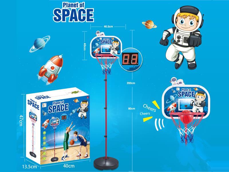 2 Meter High Counting Basketball Stand