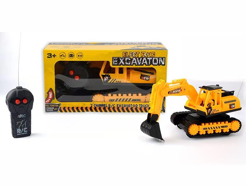 2 Channel Remote Control Engineering Truck