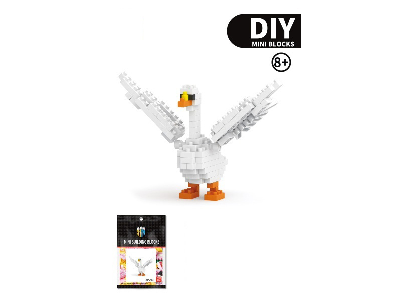 White Goose Building Blocks Animal Series 98 PCS