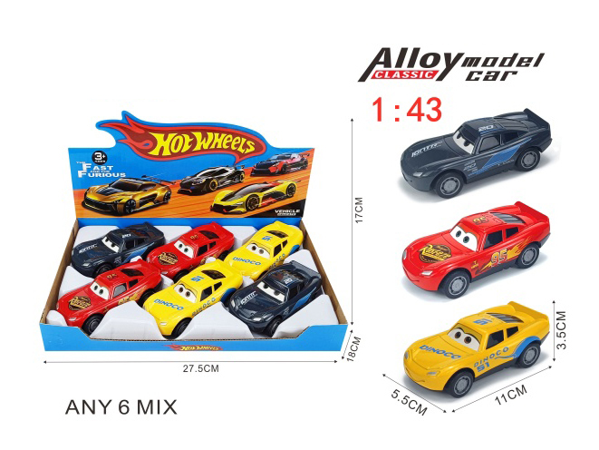 1:43 Resilience Alloy Car (Car Story)