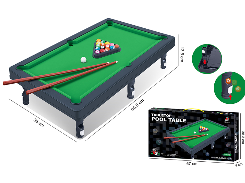 Flocked Billiards Table Toy