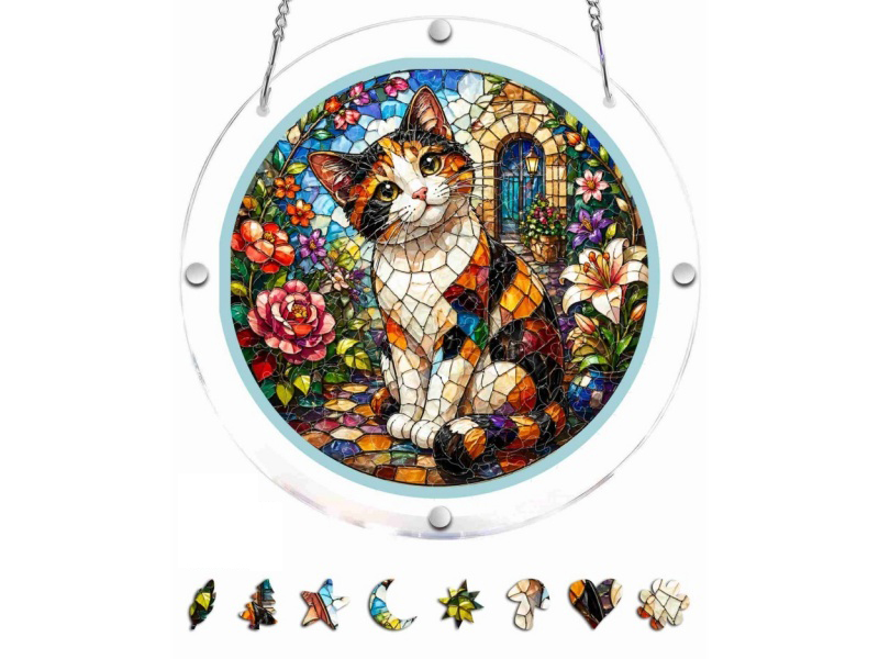 7.4-Inch Acrylic Jigsaw Puzzle