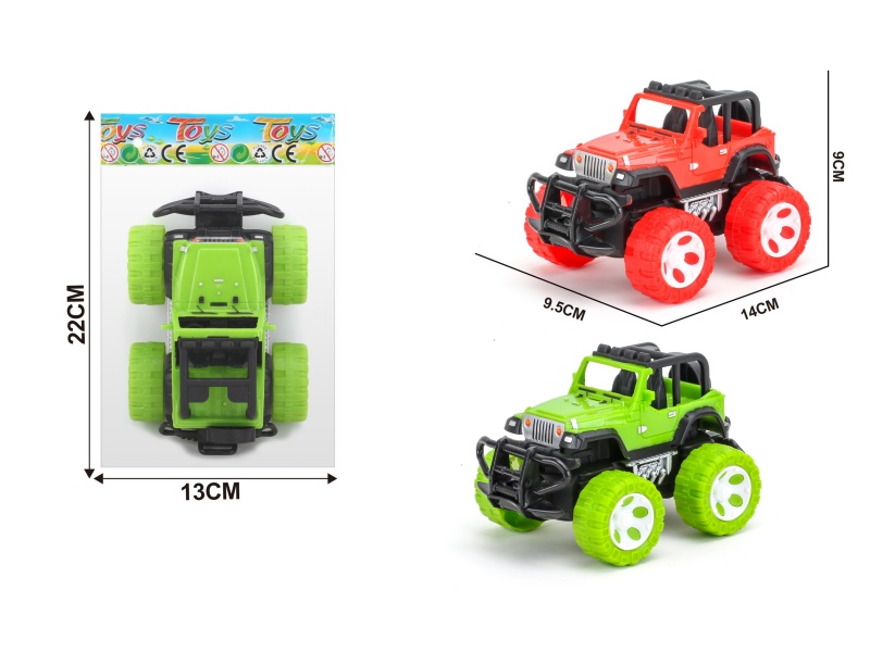 Inertial Jeep Simulation Off-Road Vehicle 1:43